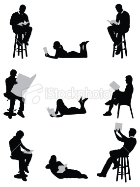 Stock-illustration-15809861-men-and-women-reading-books-or-newspaper