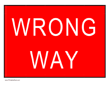 WrongWay