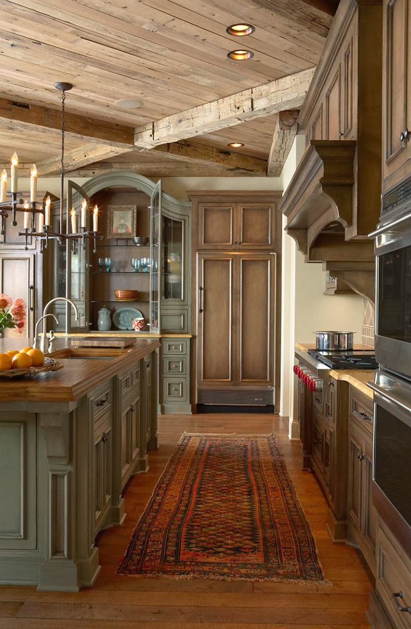 Elegant-rustic-kitchen