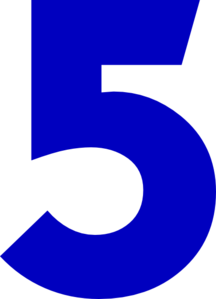 Number-five-clipart-five-md