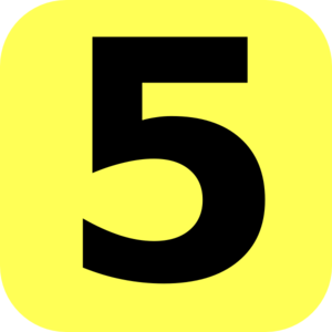 Yellow-rounded-number-5-md