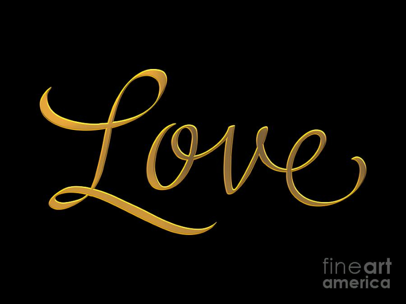 Golden-3d-look-script-of-the-word-love-rose-santuci-sofranko-1689300748 (1)
